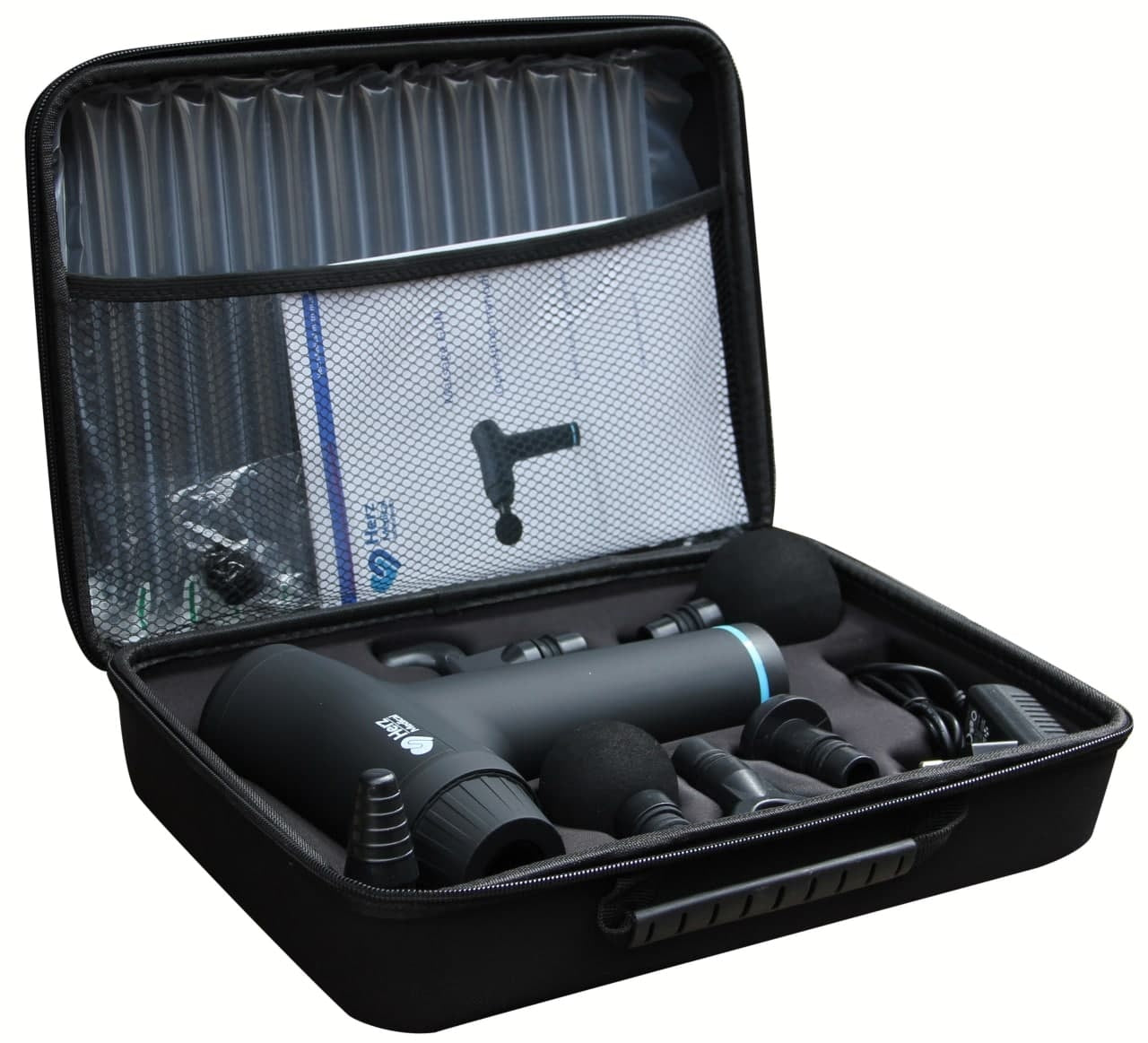 GUN MASSAGER 20MM 6 MODES FOR BODY AND MUSCLES LATEST Manufacturer code PISTOLET DO MASAŻU MASUJĄCY MOCNY