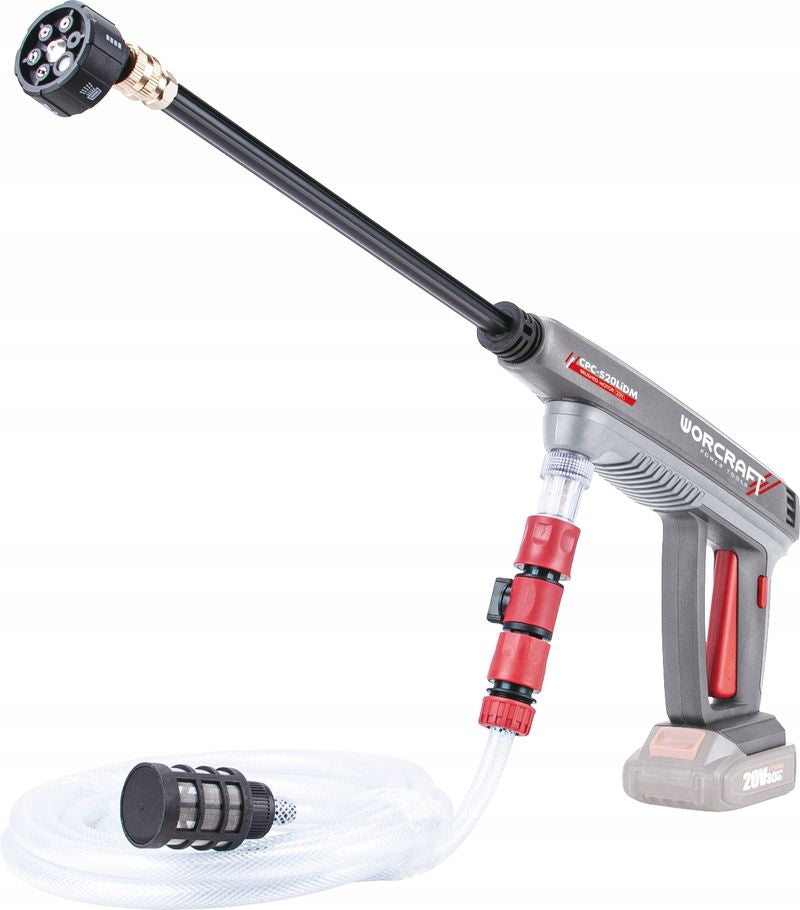GUN PRESSURE WASHER WIRELESS WORCRAFT FOR CAR CLEANING