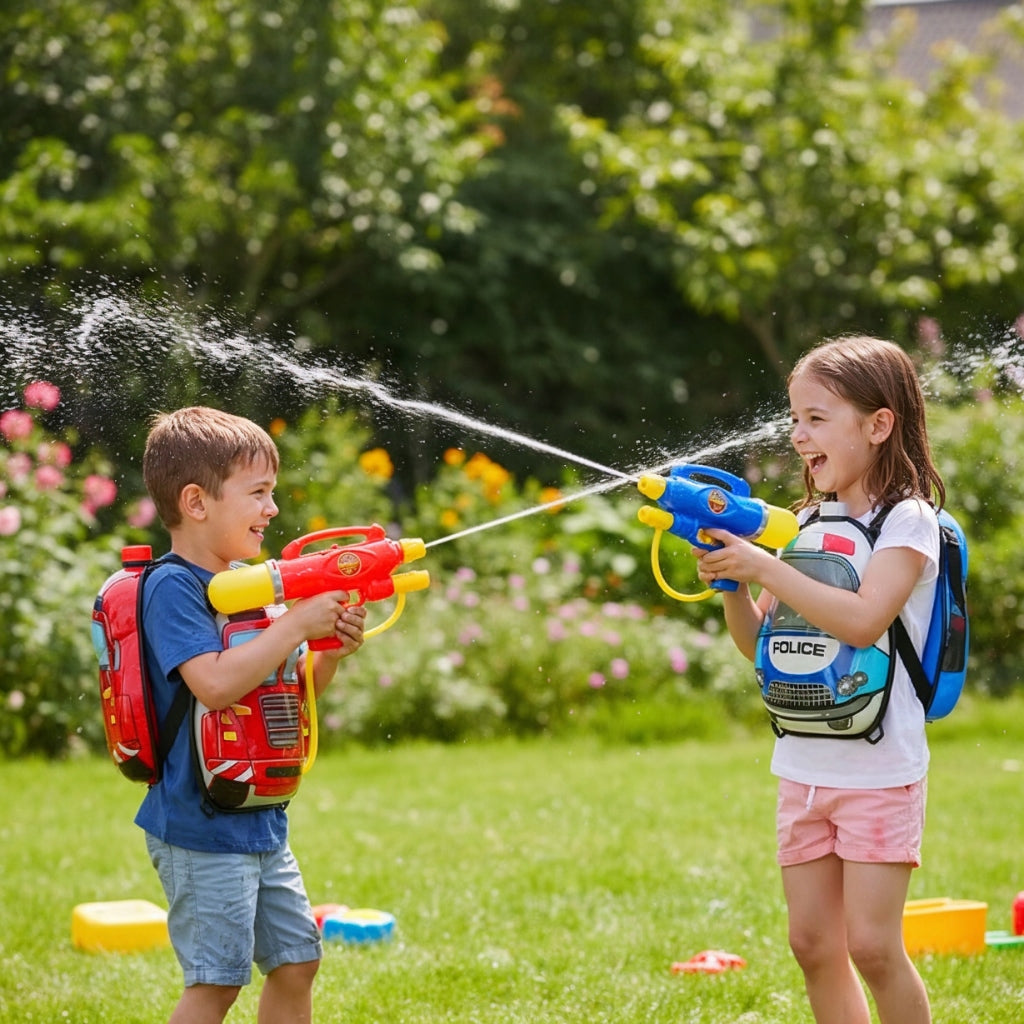 GUN WITH WATER BACKPACK FOR CHILDREN WATER TOY  ABOUT 2,5l Brand no brand