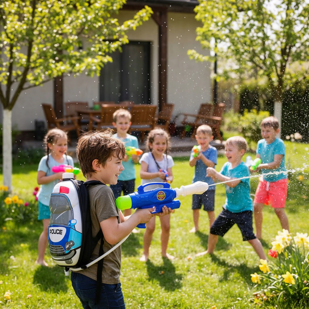 GUN WITH WATER BACKPACK FOR CHILDREN WATER TOY  ABOUT 2,5l Character/Title Disney