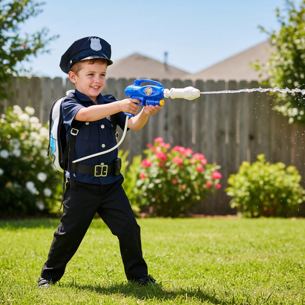 GUN WITH WATER BACKPACK FOR CHILDREN WATER TOY  ABOUT 2,5l Product weight with unit packaging 0.1 kg
