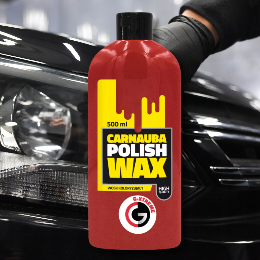 GXTREME Carnauba Coloring Wax for Varnish Color and Gloss Red 500ML Product weight with unit packaging 0.67 kg