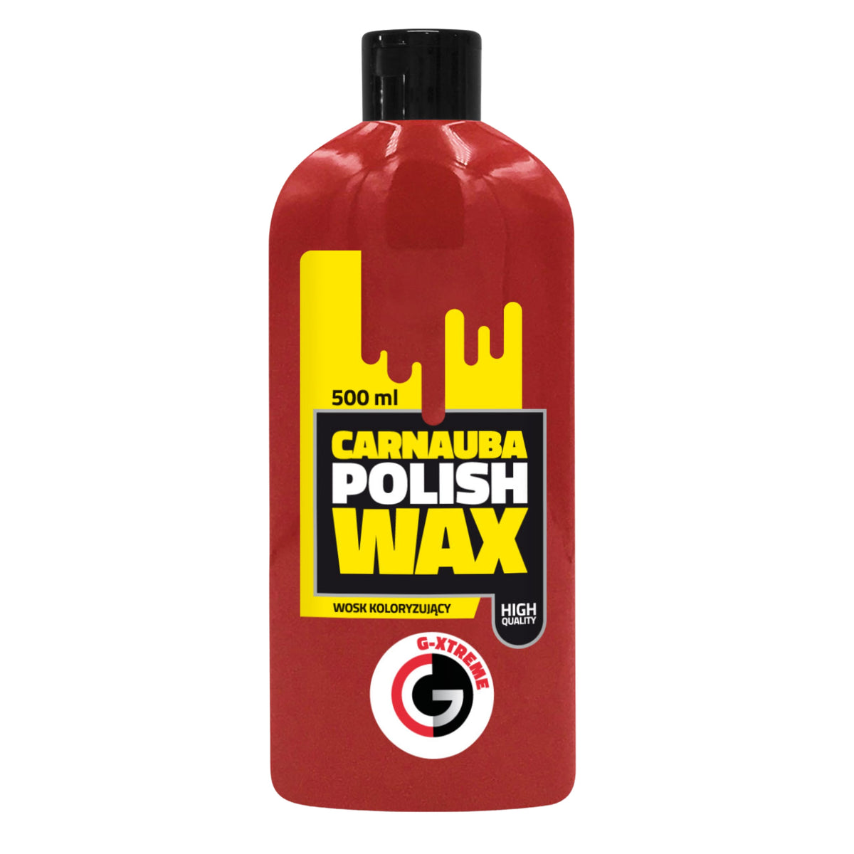 GXTREME Carnauba Coloring Wax for Varnish Color and Gloss Red 500ML