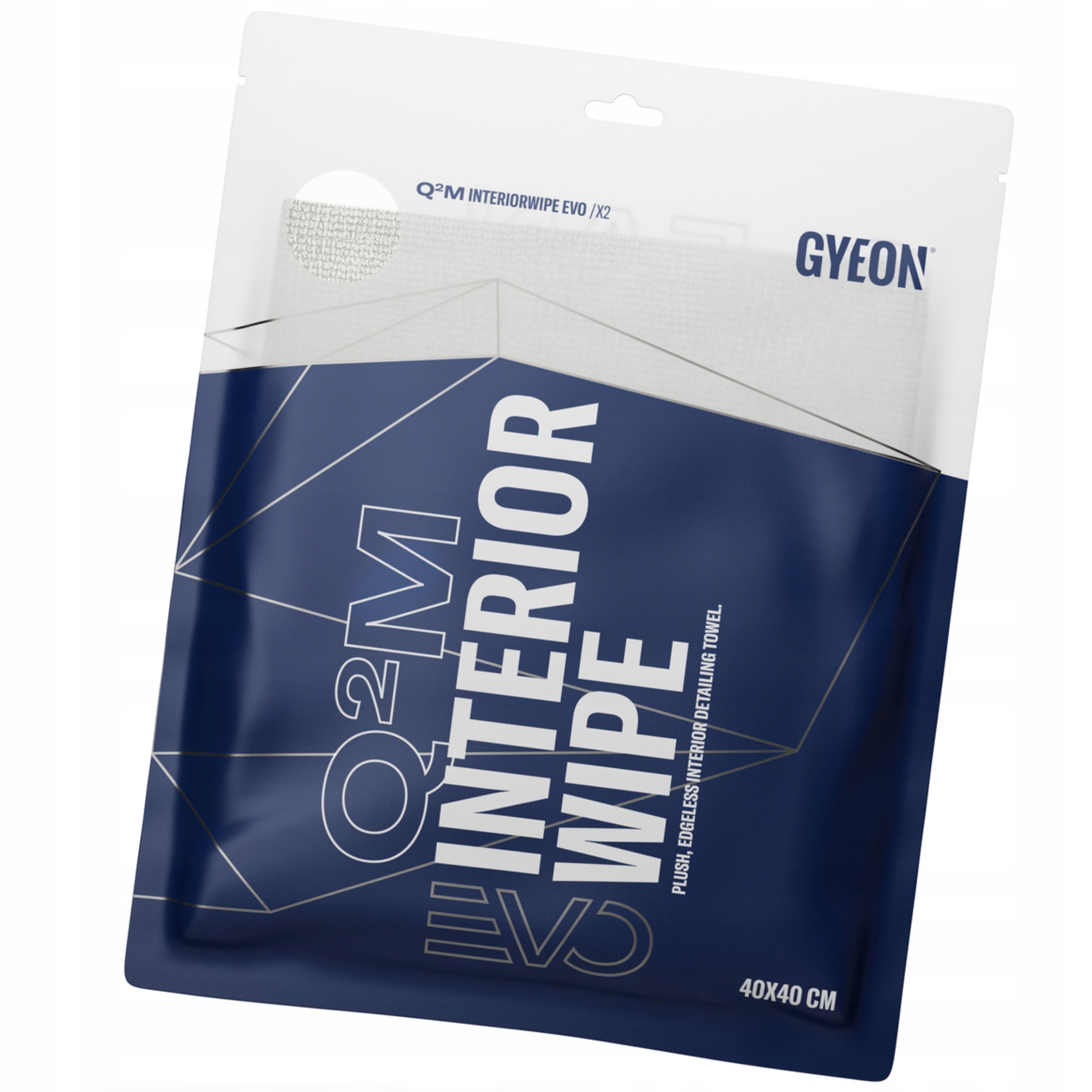 GYEON Q2M Interior Wipe EVO Delicate Microfiber For Interior 40x40cm 2-Pack Manufacturer code KOS008633