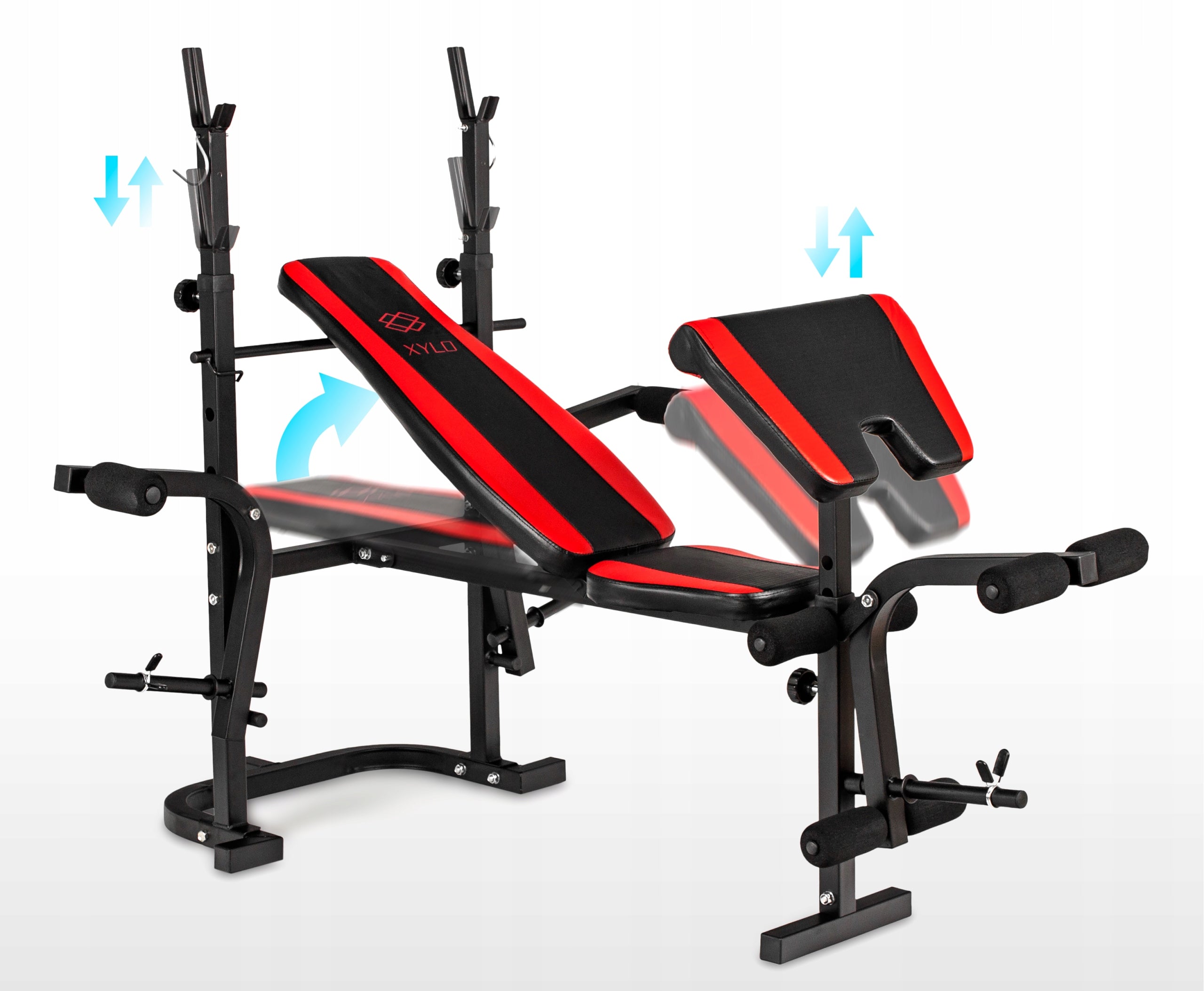 GYM SAPPHIRE 123kg BODYBUILDING SET BENCH LOADS dumbbells Product weight with unit packaging 123 kg