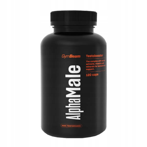 GYMBEAM ALPHAMALE TESTOBOOSTER 120 kaps STRENGTH Expiration date not specified