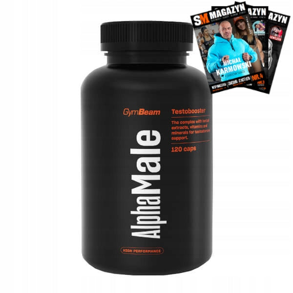 GYMBEAM ALPHAMALE TESTOBOOSTER 120 kaps STRENGTH