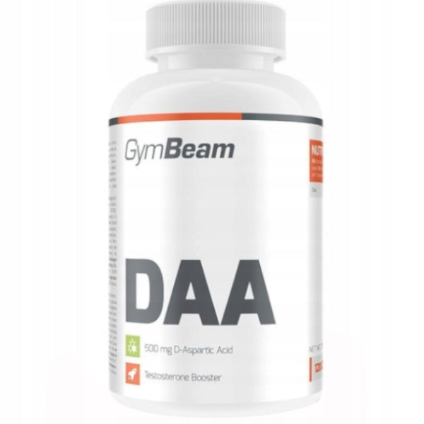GYMBEAM D-ASPARTIC ACID 120 caps MUSCLE MASS STRENGTH Expiration date not specified