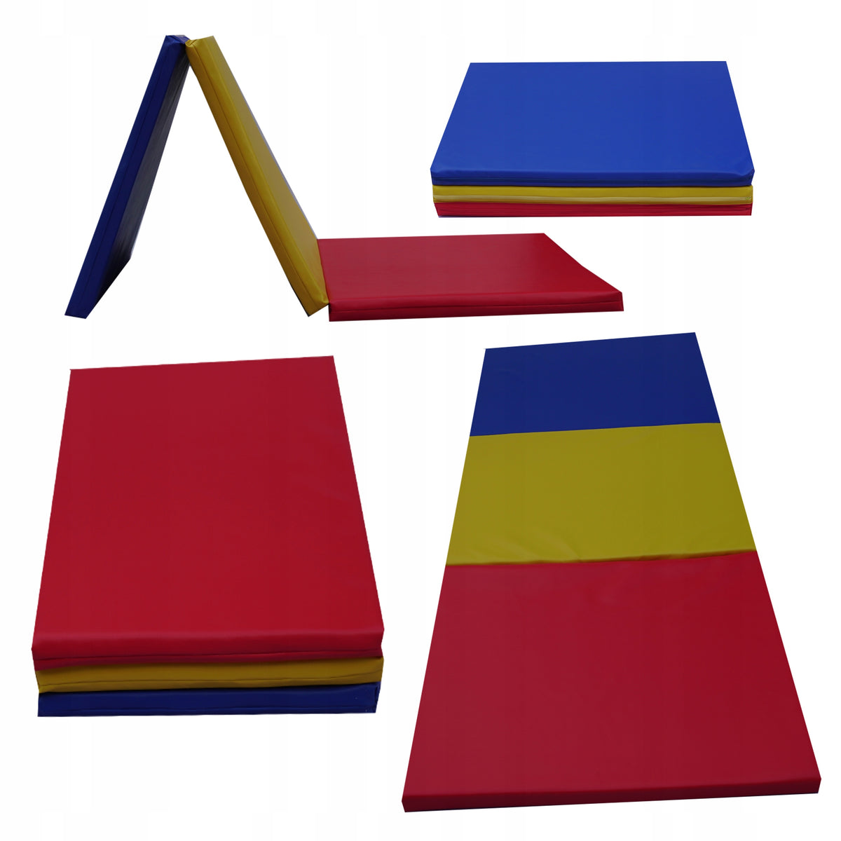GYMNASTIC MATTRESS FOLDING MAT 195x85x5