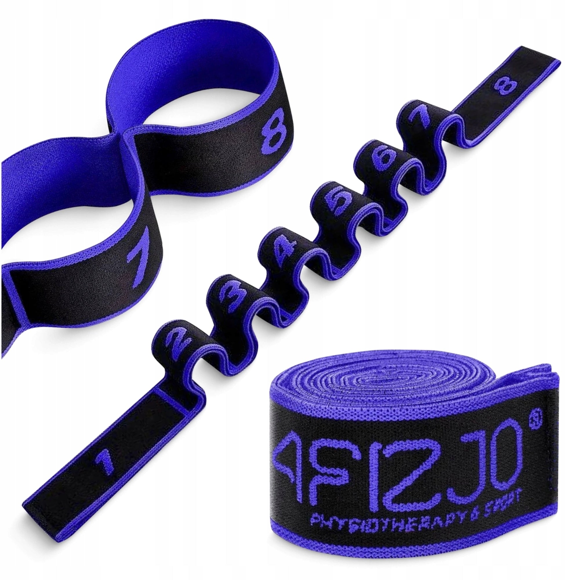 GYMNASTIC TAPE for stretching yoga exercise tape 90 cm 4FIZJO
