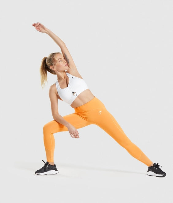 Sportinės tamprės moterims Gymshark 170429100662030251, oranžinės