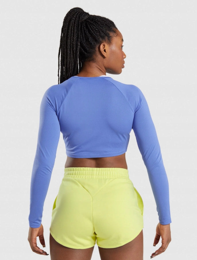Marškinėliai moterims Gymshark 170444545845762571, mėlyni