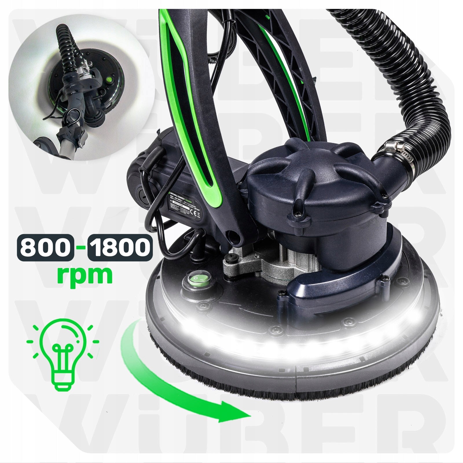 GYPSUM WALL FINISH GRINDER PLASTER CEILING GIRAFFE BOOM 900W SUITCASE Manufacturer code W26605