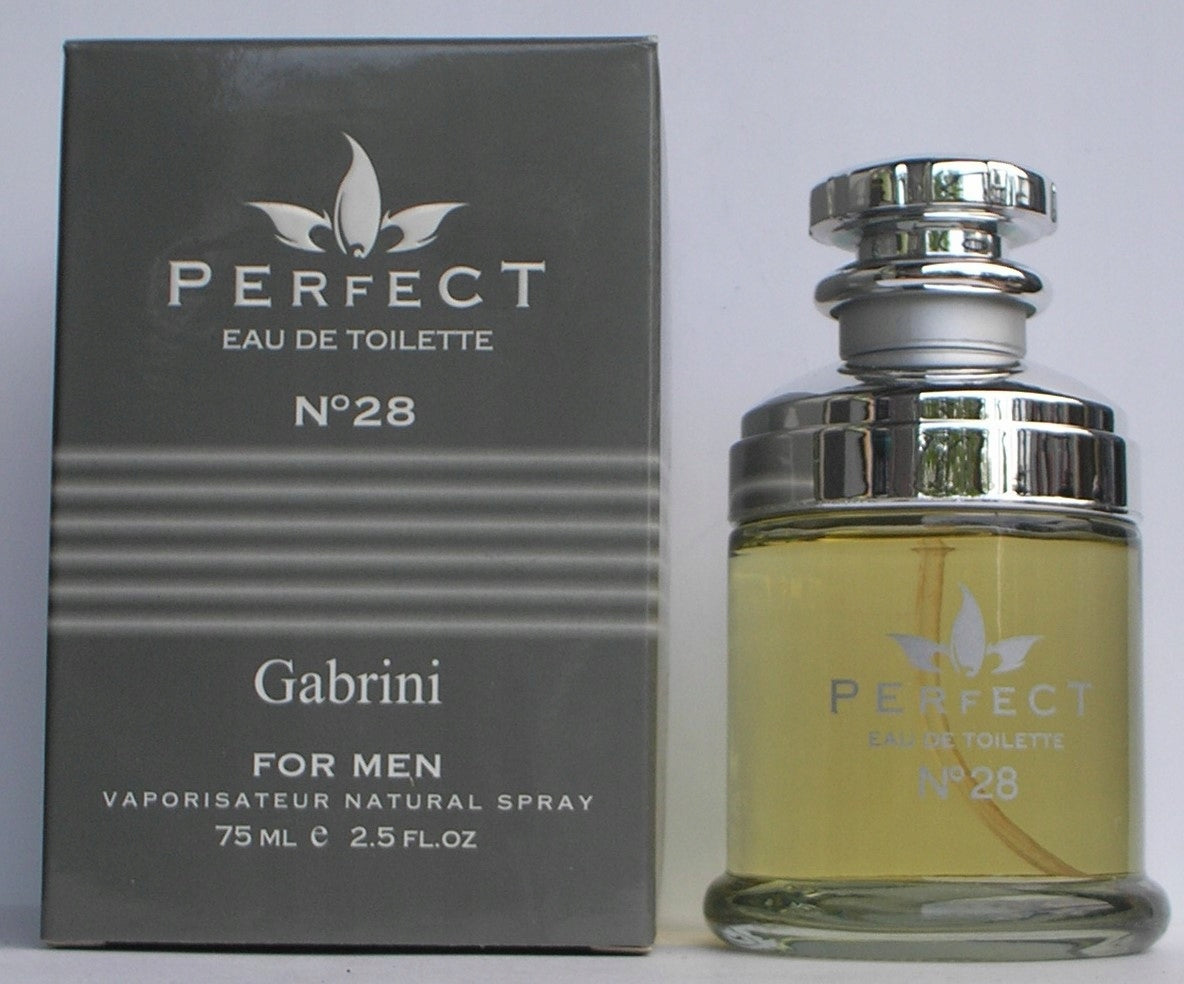 Gabrini Perfect for men 28 eau de toilette 75 ml