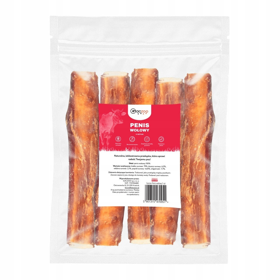 Gaczoo Beef Penis 5 pieces