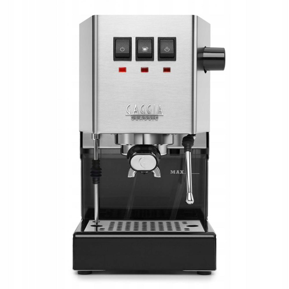 Gaggia Classic E24 Inox flask coffee maker – stainless steel