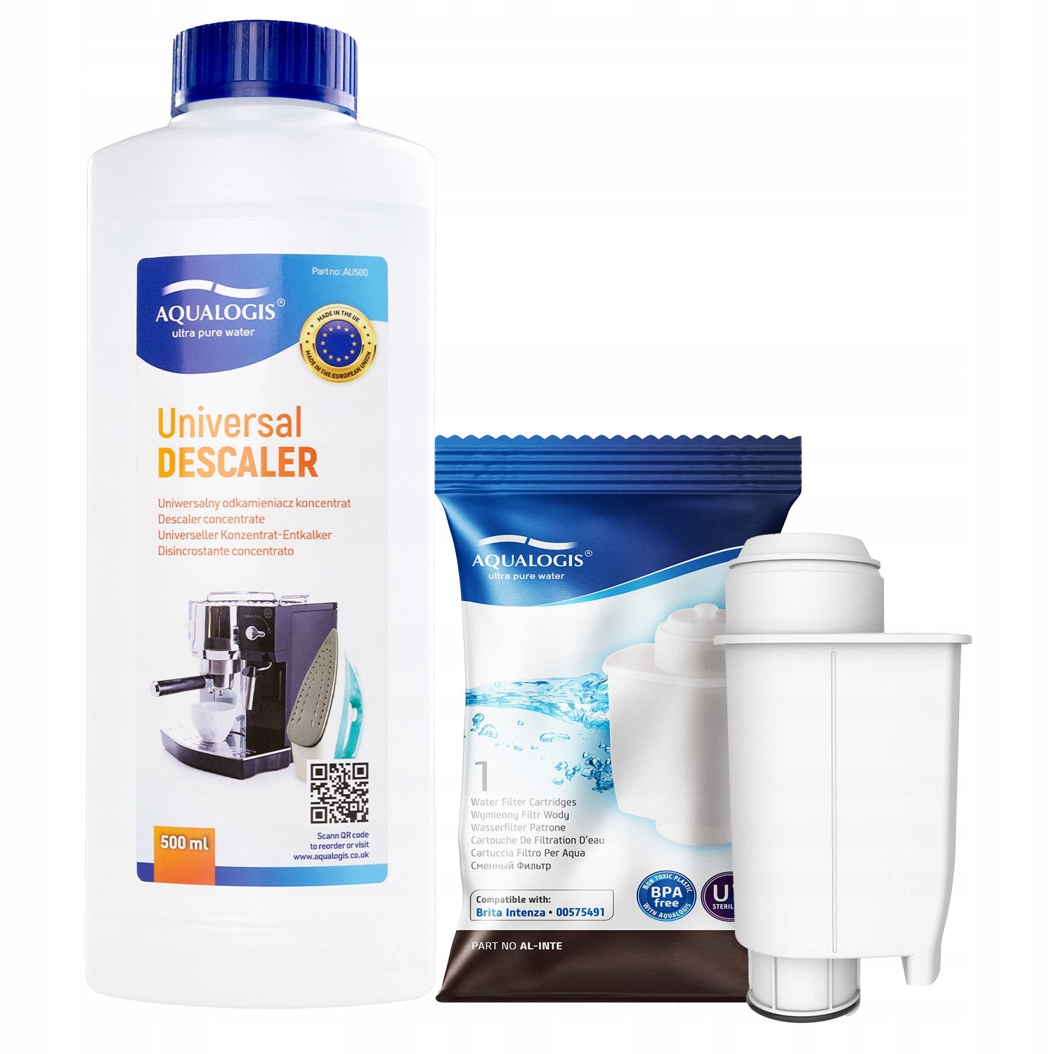 Gaggia Set - AL-Inte+, Universal Descaler 500ml