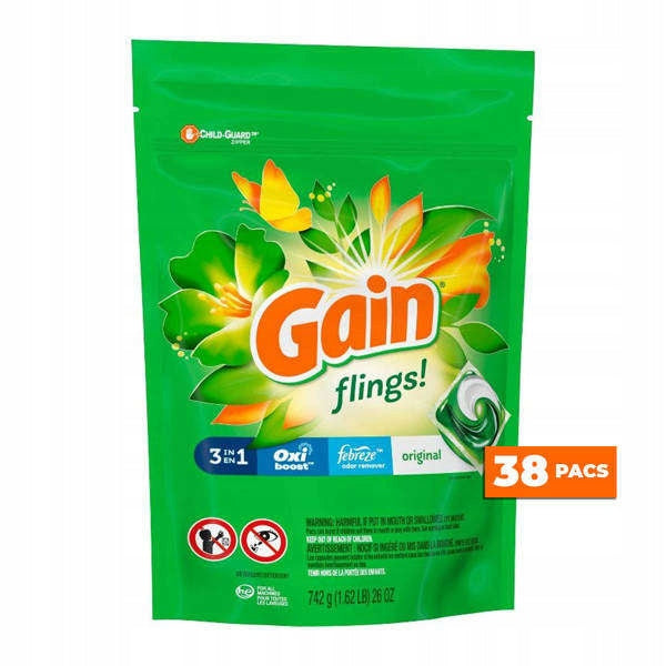 Gain Flings 3in1 Original 38 pcs.
