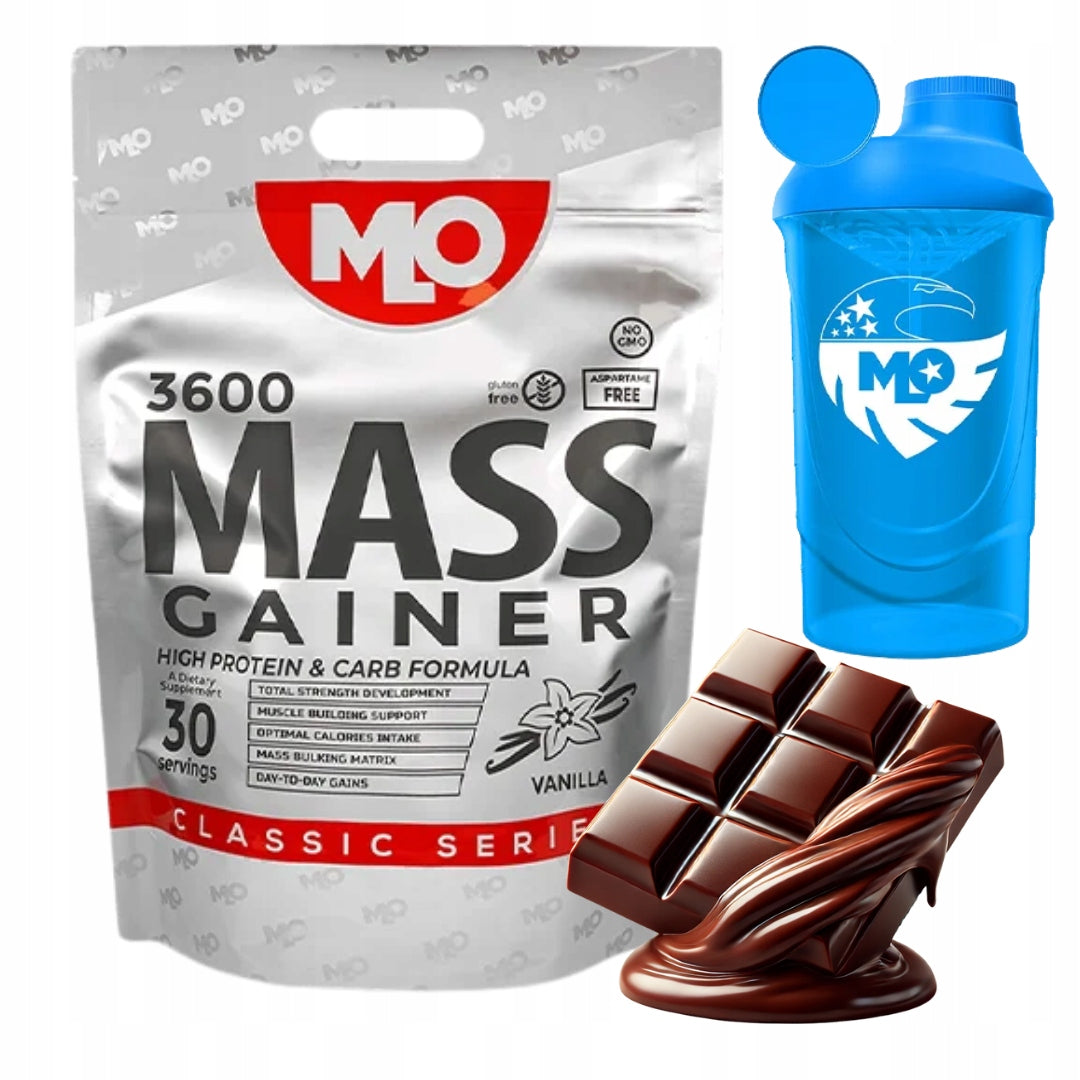 Gainer Chocolate Powder MLO Nutrition 3000 g 30 ml