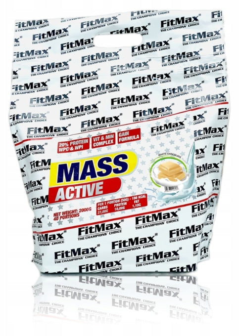 Gainer FITMAX MASS ACTIVE 2 kg Coconut Brand FitMax