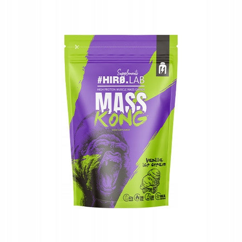 Gainer Mass Kong 1000g Hiro.LAB Vanilla Ice Cream