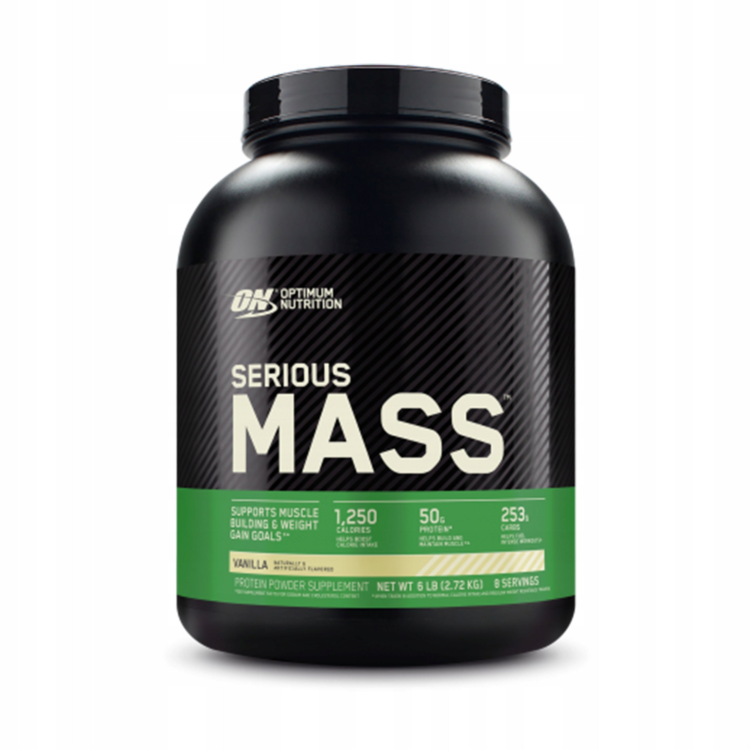 Gainer Serious Mass Optimum Nutrition 2720 vanilla Packaging status original