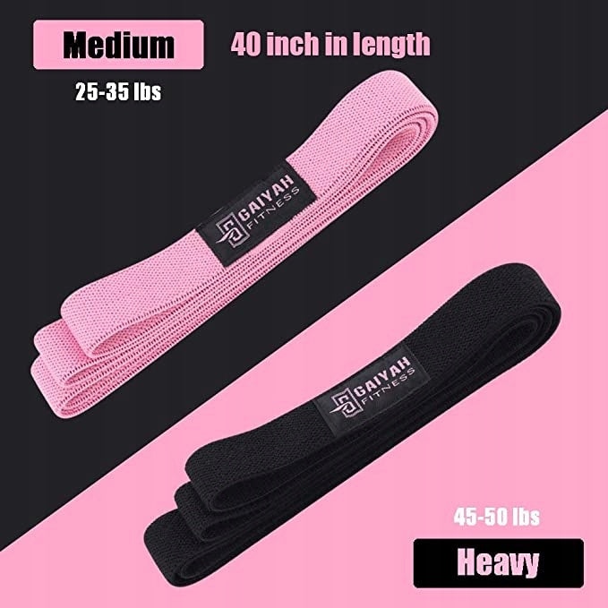 Gaiyah Set of Long Material Resistance Bands Color multicolor
