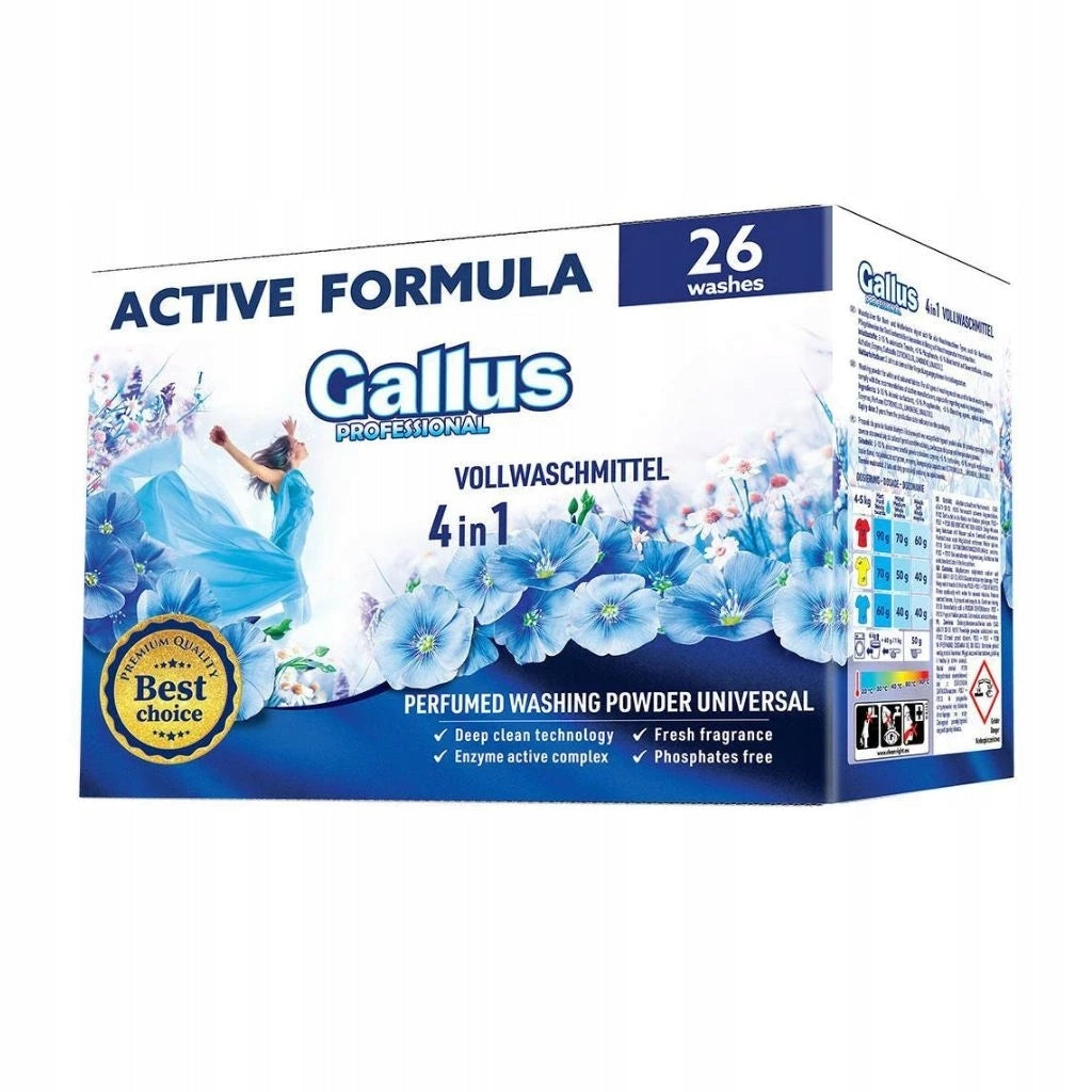 Gallus Professional Universal Washing Powder 4in1 26pr 1,3kg