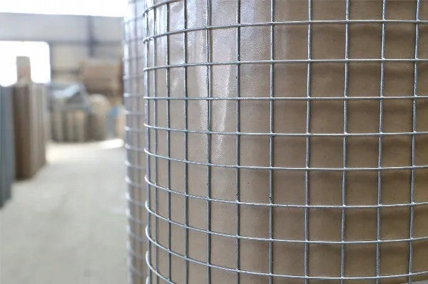 Galvanized Square Breeding Mesh 1.0m/10m Eyelet 25.4x25.4 Wire 0.70mm Length 10 m