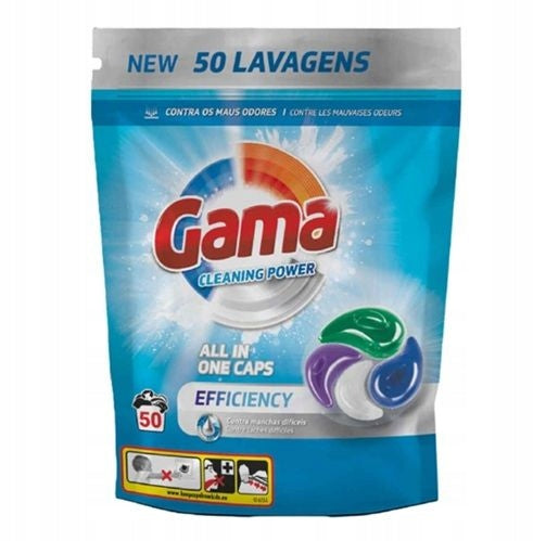 Gama Cleaning Power Efficiency Universal Washing Capsules 50pcs