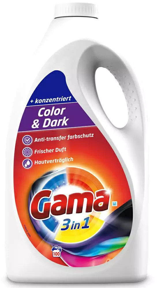 Gama Color & Dark Washing Gel 4,5 l Packaging status original