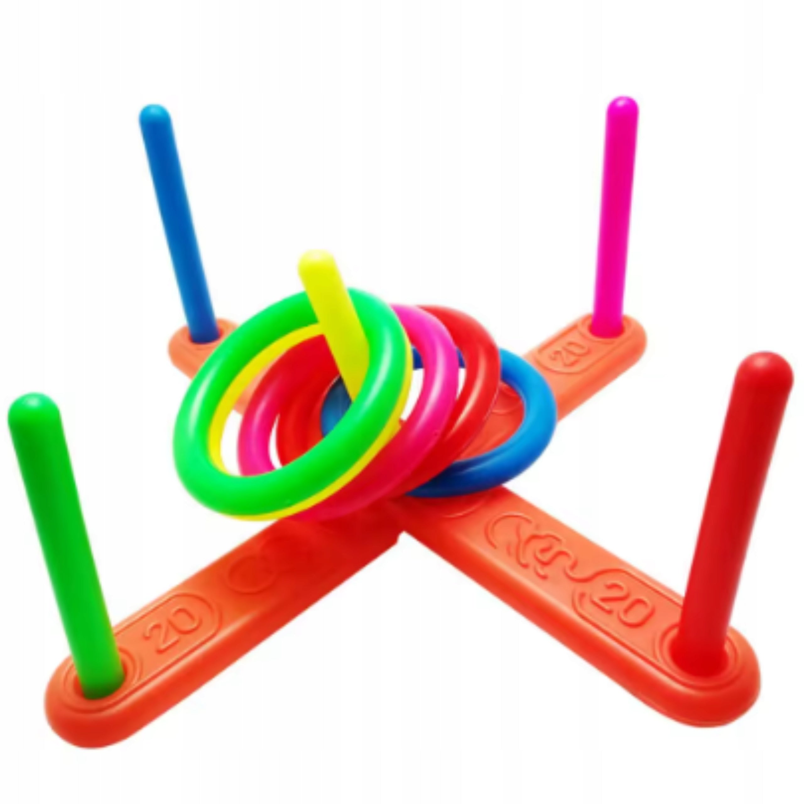 Game Ringo Arcade Toy for Kids to Throw Hoops Movement Disc Product height 5.5 cm