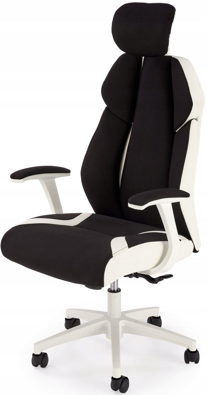 Gaming Chair CHRONO White Black Swivel Adjustable Packaging status original