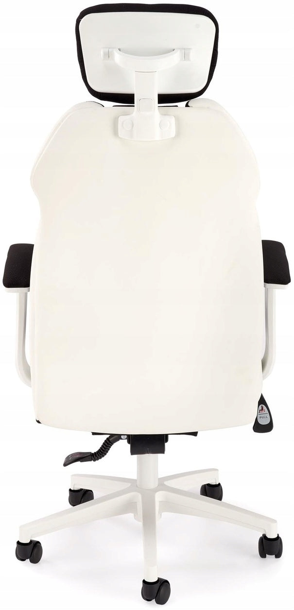 Gaming Chair CHRONO White Black Swivel Adjustable