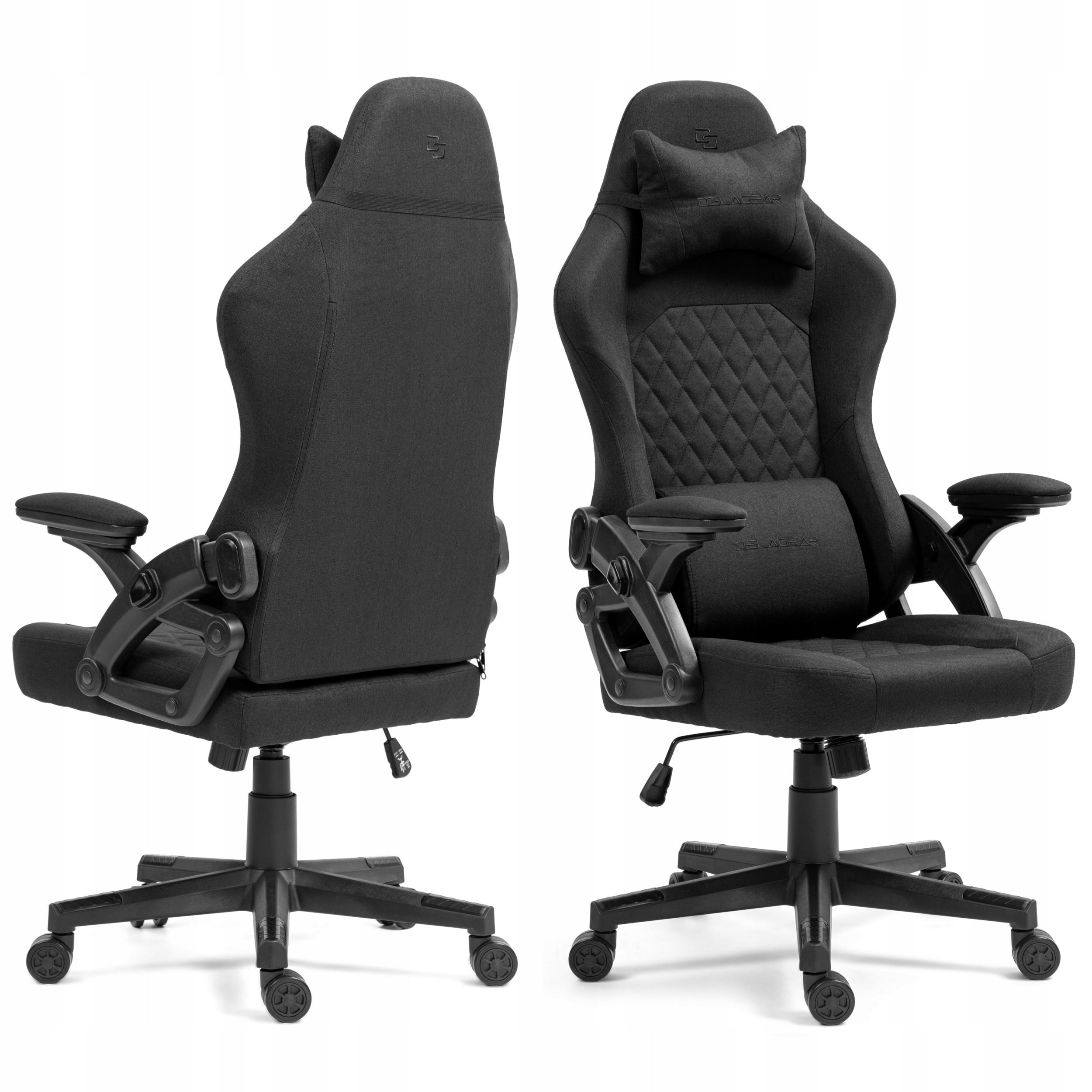 Gaming Chair DELAGEAR G 404 Black Material Manufacturer code 5904261532339
