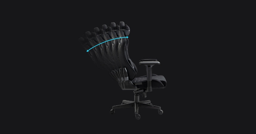 Gaming Chair DELAGEAR G 808 Adjustable Rotating Bucket Material Furniture height 138 cm