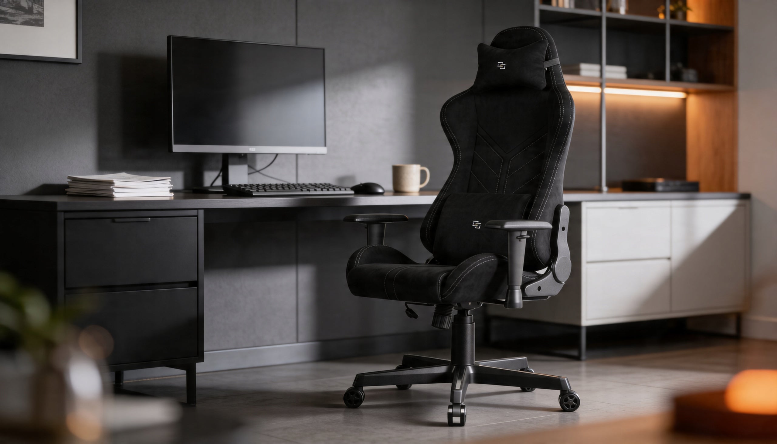 Gaming Chair Delagear G 525 Black Material Manufacturer code 5904261532711
