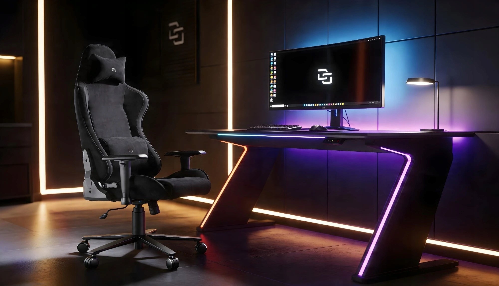 Gaming Chair Delagear G 600 PURE Black Material Manufacturer code 5904261532766