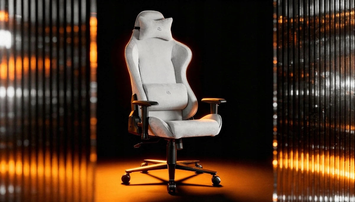 Gaming Chair Delagear G 600 PURE Grey Material Manufacturer code 5904261532780