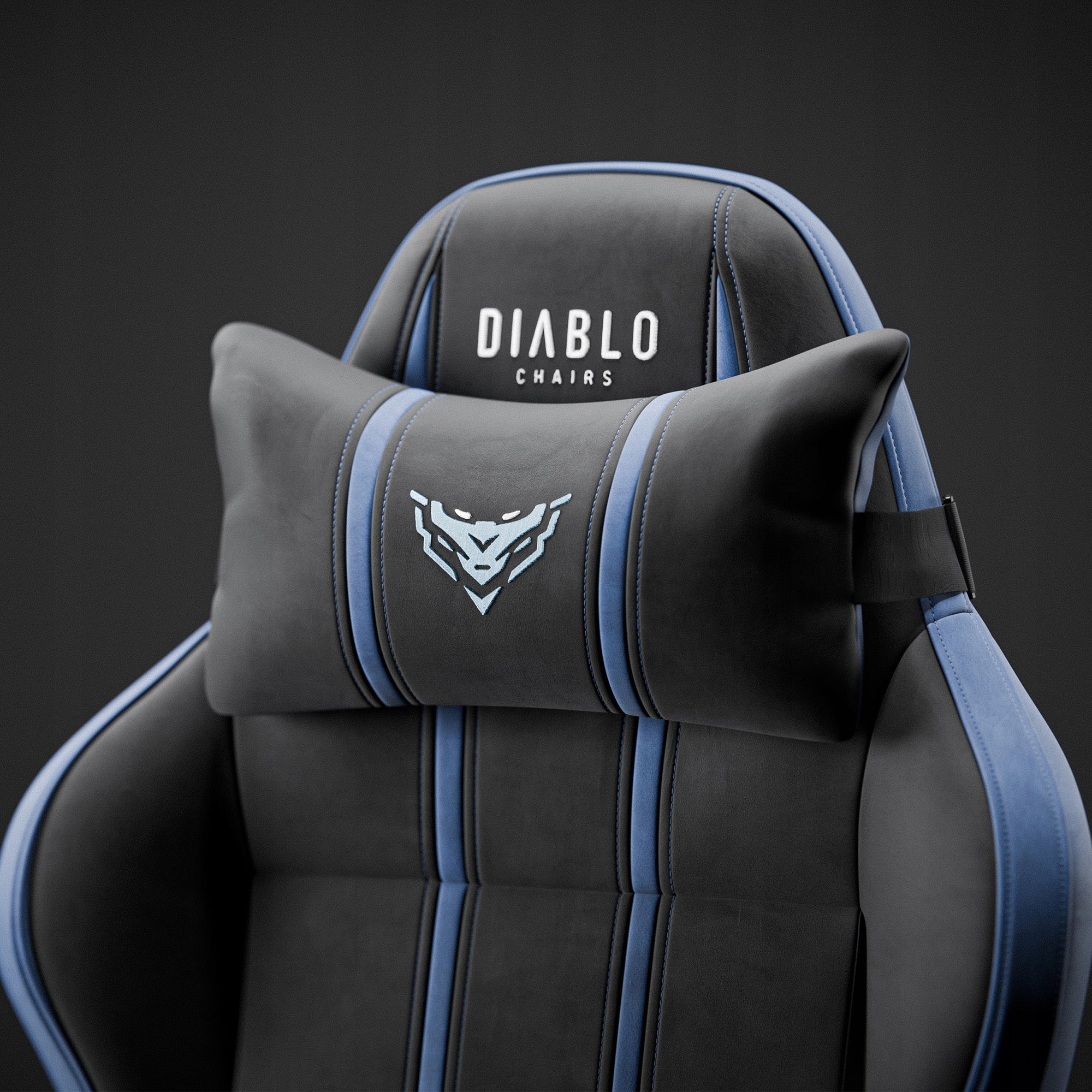 Gaming Chair Diablo X-One 2.0 Material, Normal Size Night Blue Brand Diablo Chairs