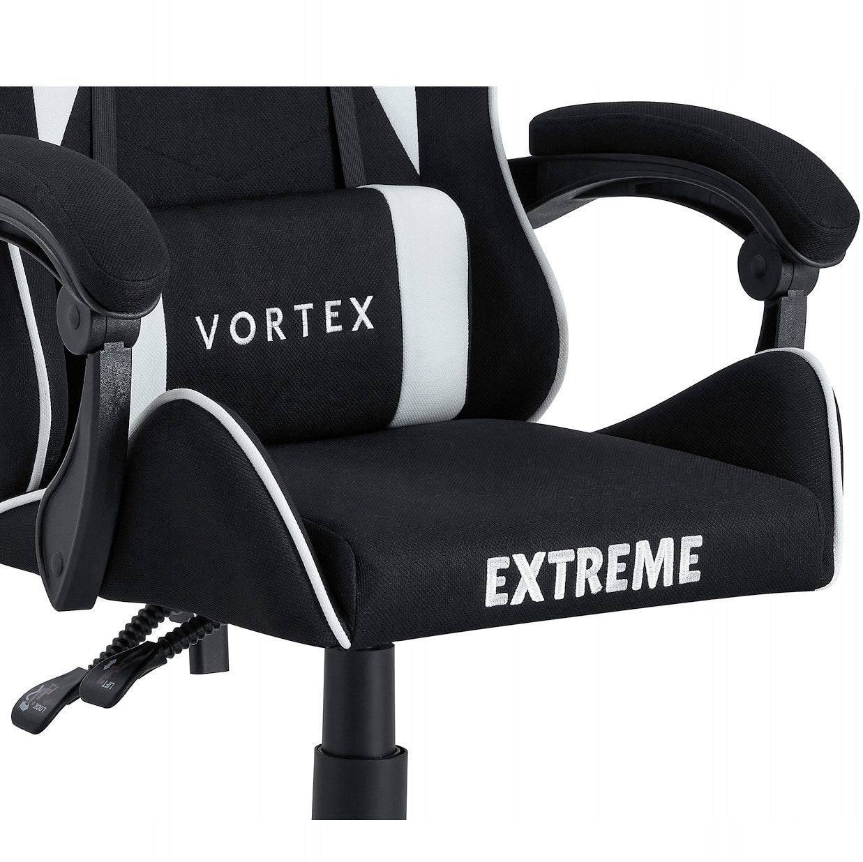 Gaming Chair EXTREME Vortex White Furniture depth 51 cm