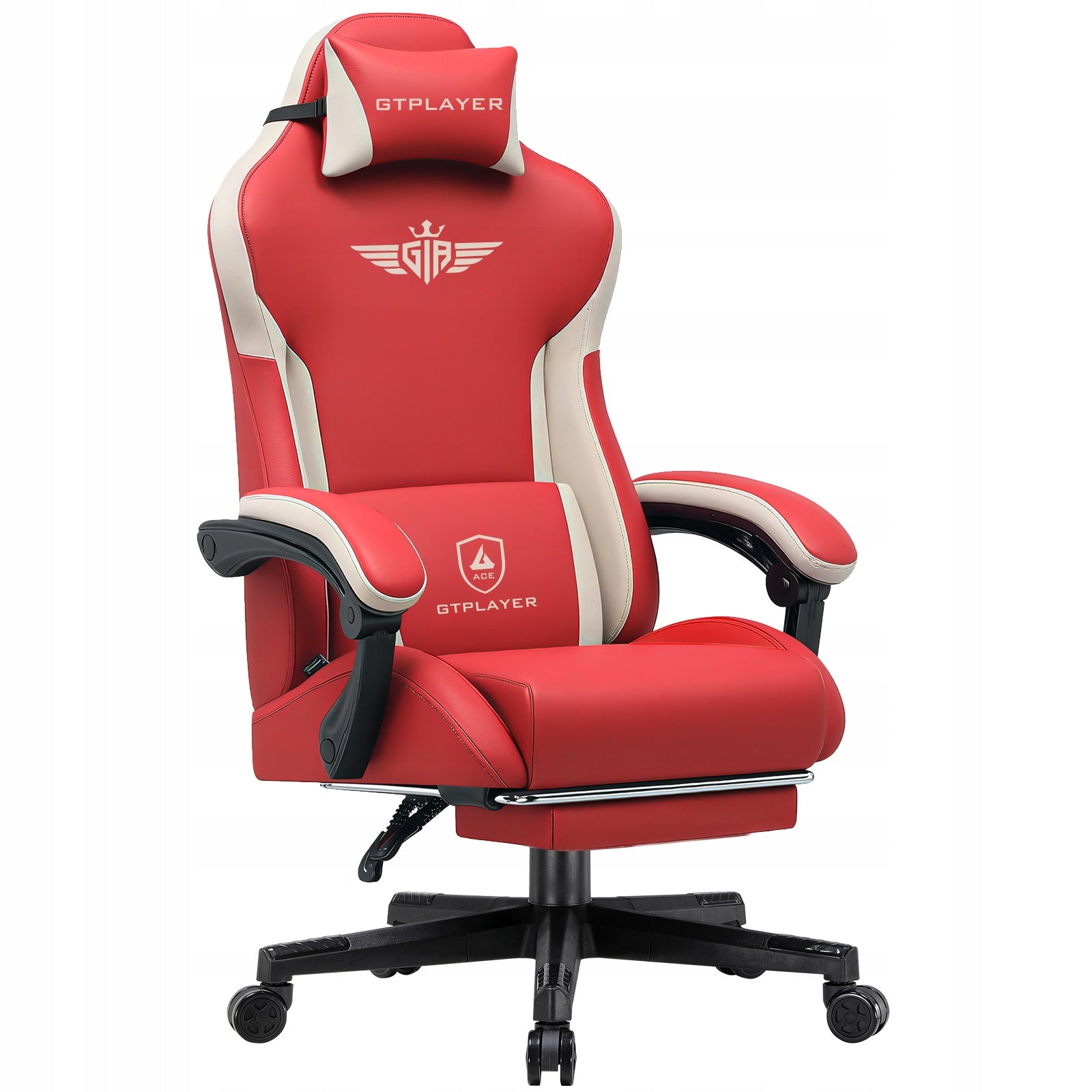 Gaming Chair Ergo Sunbed 165° Footrest Load 150kg Red Upholstery color other color