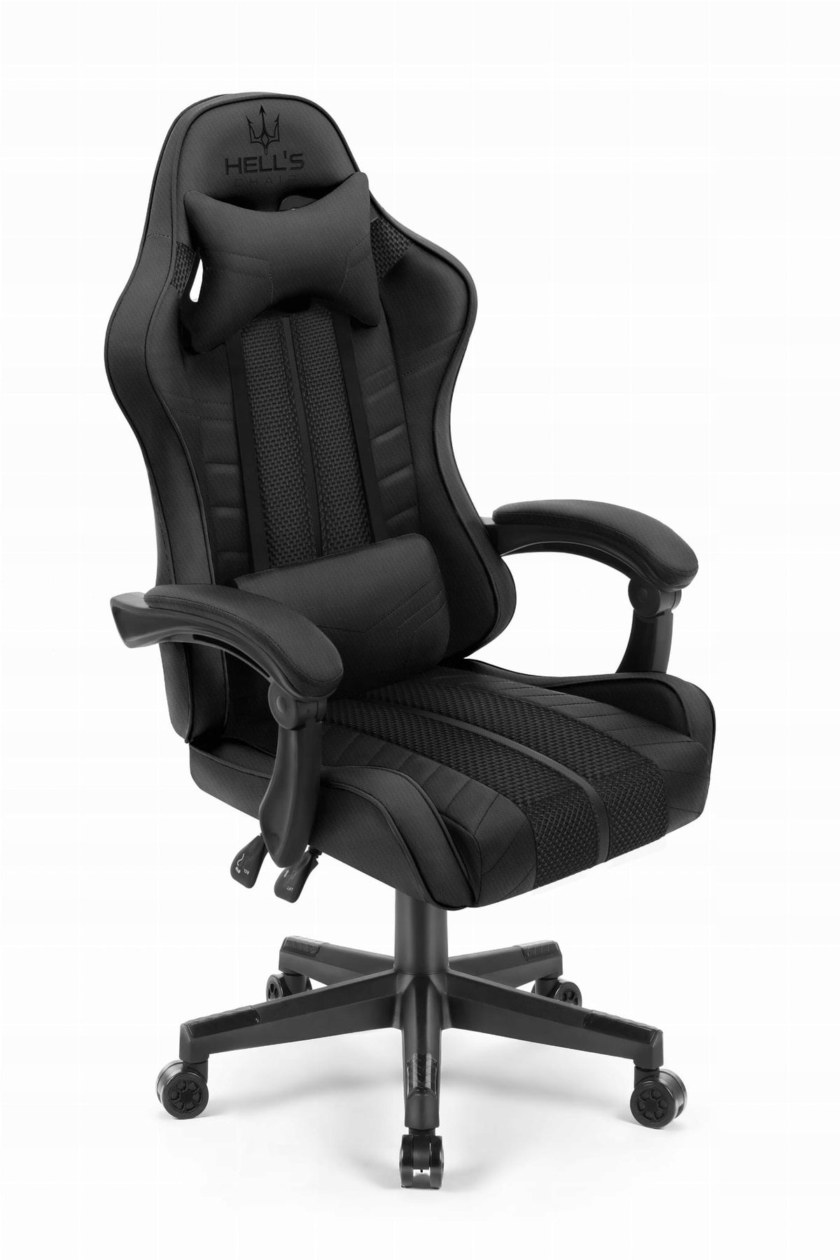 Gaming Chair FOR OFFICE PLAYER HELL'S CHAIR Black Fabric Black EAN (GTIN) 5904204981736