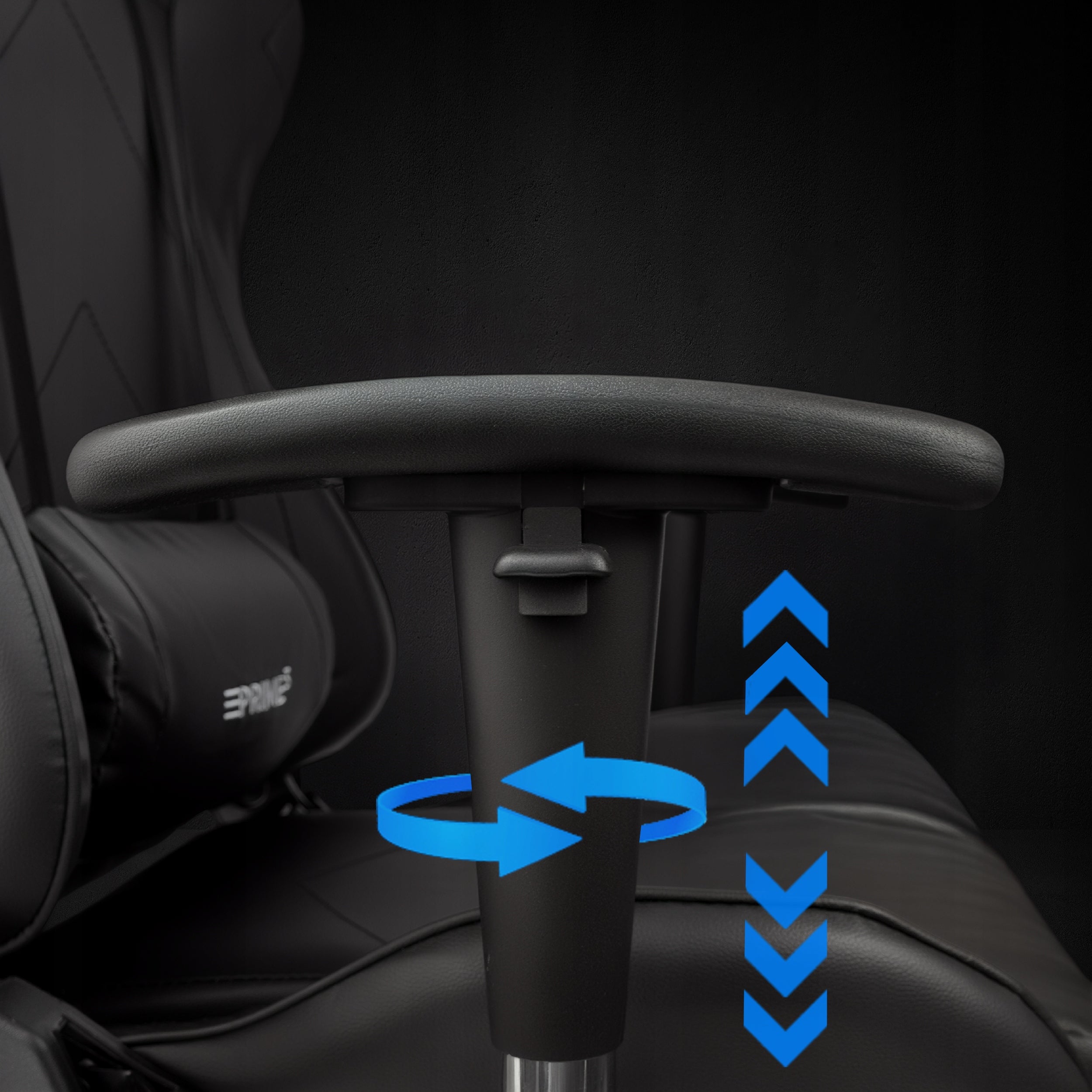 Gaming Chair Gaming Office Chair 120kg N1TRO PRIME3 CGC41 Furniture depth 58 cm