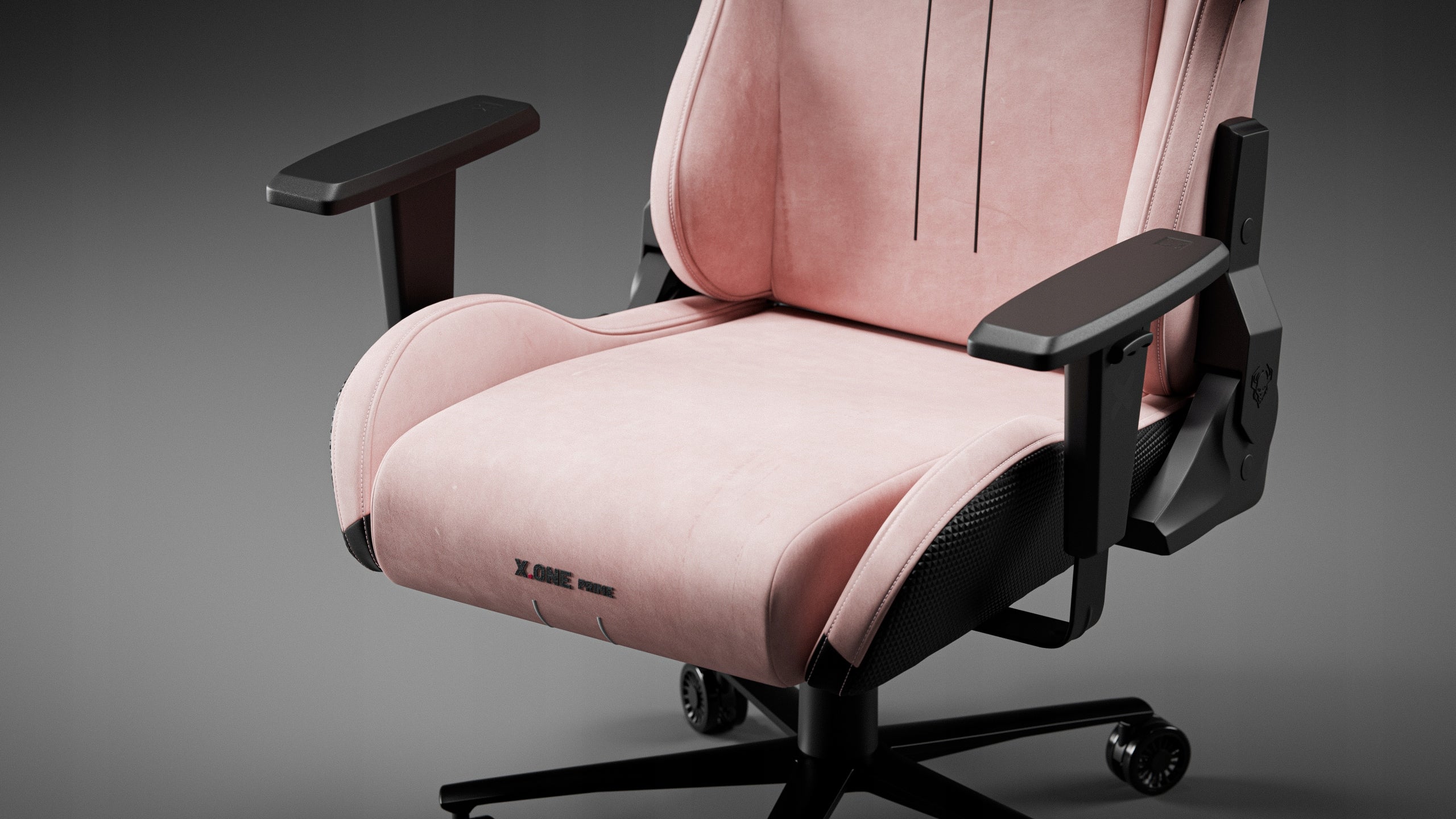 Gaming Chair Material Pink DIABLO X.One PRIME Normal Size Akira Pink Packaging status original