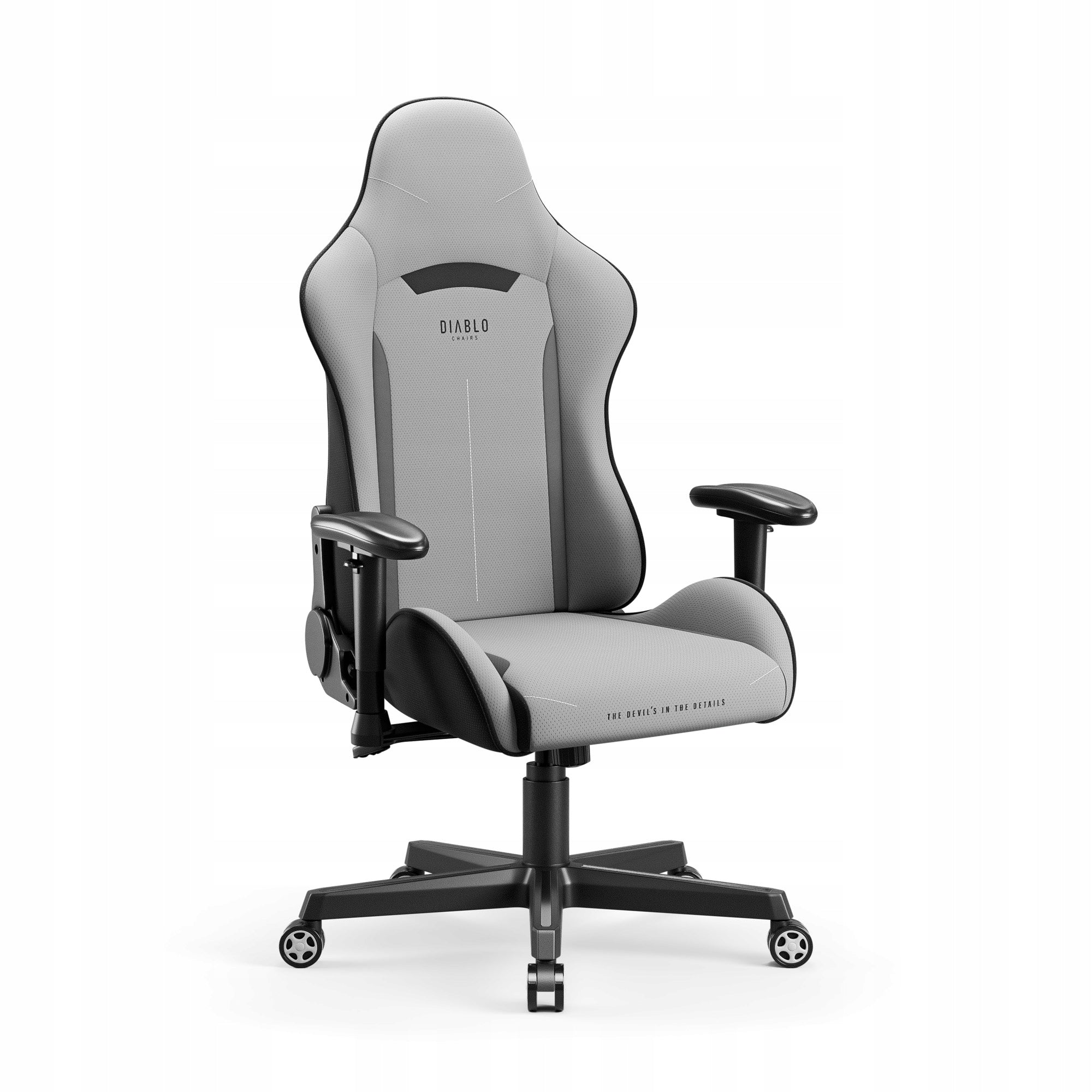 Gaming Chair Material Swivel For Player DIABLO X-STARTER Grey