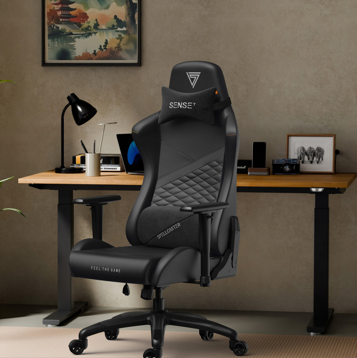 Gaming Chair Office Adjustable Senshi XL Sense7 Brand Sense7