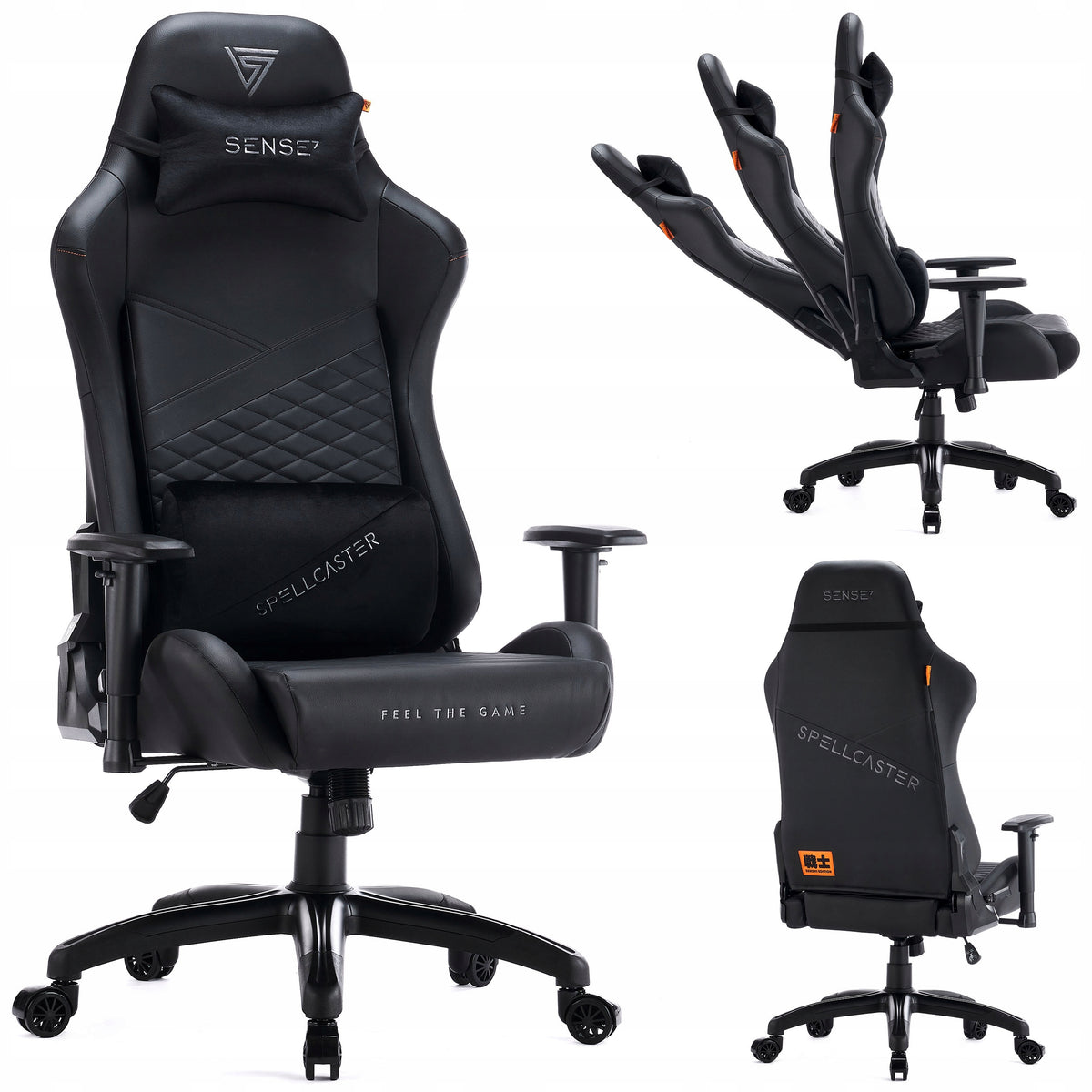 Gaming Chair Office Adjustable Senshi XL Sense7