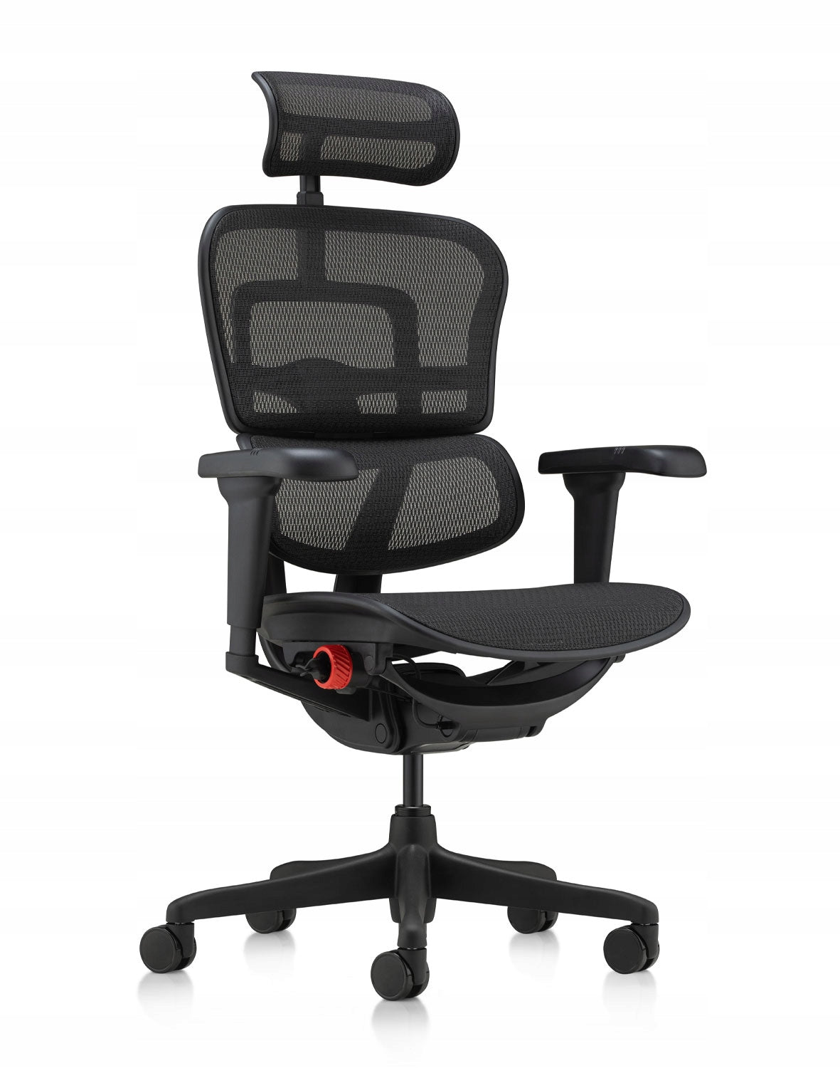 Gaming Chair Office Ergohuman 2 Black Mesh Packaging status original