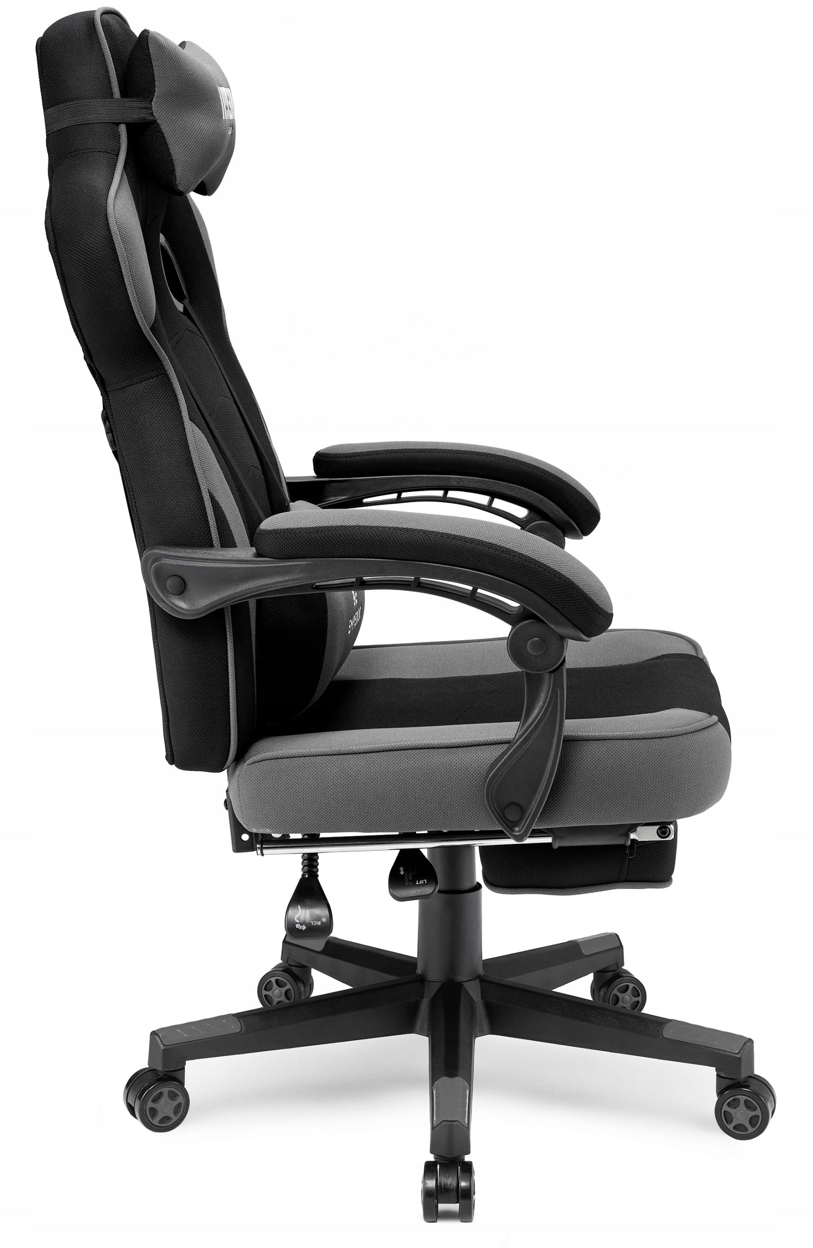 Gaming Chair Office Gaming Chair Emperor Black Grey Fabric Manufacturer code 171334